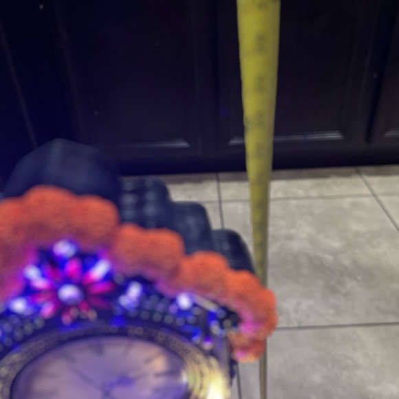 Skull dawn of the dead large clock that lights up - Picture 4 of 6